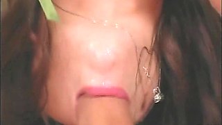 Petite Horny Brunette Moans Getting Stretched By Dick - Blowjob
