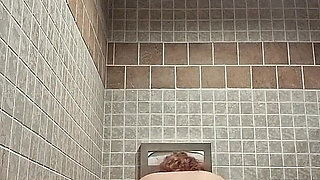Big Beauty Nurse Vicki Dances and Strips in the Bathroom!