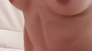 Hot lesbian action with babe