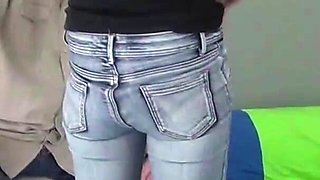 Luca Bella spanking on the couch