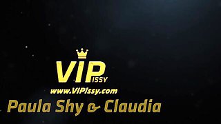 Watch cheerful Paula Shy's action