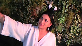 Nicolly Mattos Films BDSM Brainwash Session for TS Bunny MILF