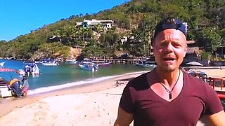 Bodo Fucks Mexican Teen Nery: Sloppy Blowjob & Pussy Eating on a Boat