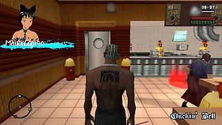 Gta San andreas hot coffee mod - Barbara, a hot cop has sex with cj in a cell