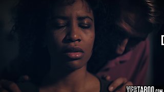 Ebony mature model squirts on wife knob