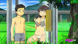 Couple Have Sex In a Roadside Phone Booth ( HENTAI )