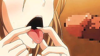 Hairy pussy scene with sexual slag from Hentai PD