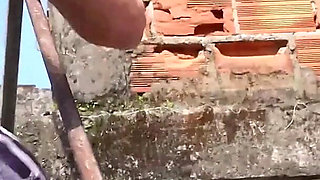 The Bricklayer Ate the Hot Boss on the Job