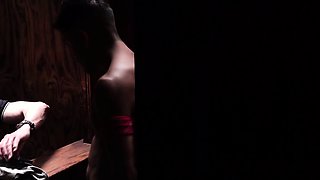 WTF is this place? A GLORY HOLE WALL!