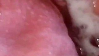 Deep Throat Upside Down Until Cum in Throat