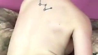 Insanely Flexible Brunette Babe Sucks Dildo in Her Wet Pussy