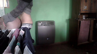 We Have Sex in the Kitchen Beside the Stove