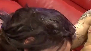 My lover a cheating ebony slut with small natural breasts and brunette hair is treated with warm cum