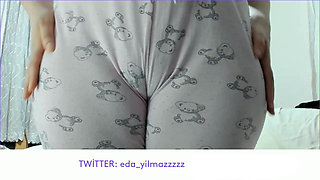 Camel Toe- Masturbation in Pajamas- Turkish Porn- Turkish MILF