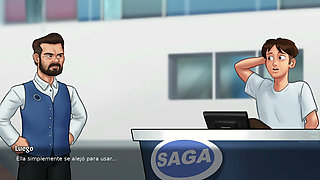Hot Stepmom In The Office - Summertime Saga