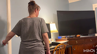 Daughter Refuses to Suck Her Poor Husband's Cock so I Do and I Gagged on His Cock and Cum!