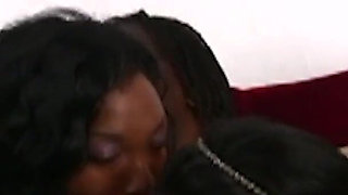 Black and Proud Princesses Niki Vonn and Tiffany Staxxx Swim in Slippery Bisexual Threesome Relaxation