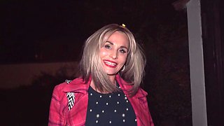 Public Agent Presents Fucking My GF's Hot Mom - with Blonde Mature GILF Laura Crystal