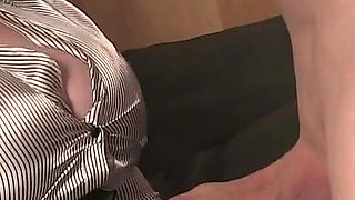 Cum Whipped Out of the Cock by the Cruel Governess