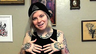 Tattooed Slut With Big Assets Misses You