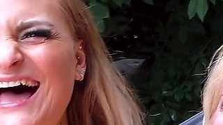 Outdoor Sperm Orgy! Garden Bukkake Creampie Gangbang?!