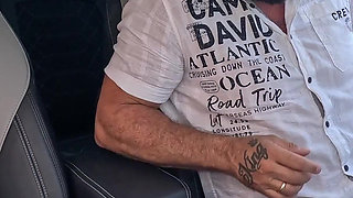 Busty Blonde MILF Rides Thick Cock Outdoors