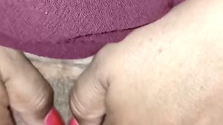 Mexican Brunette MILF Gets Fucked in Her Red Dress