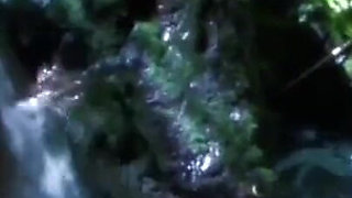 Outdoor in nature anally fucked