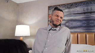 Five Star Motel Interracial Threeway featuring Tyler Steel, Ashlyn Peaks, and Ebony Zoey Sinn