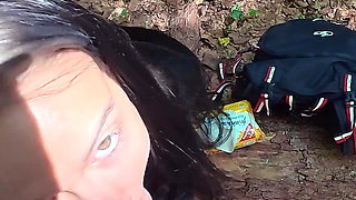Extreme Outdoor Sex in a German Forest