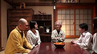 Kinky double japanese blowjob and hardcore fucking session