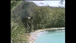 Italian Vintage Pornstar Moana Pozzi Gets Her Hairy Pussy Banged in Interracial Fuck