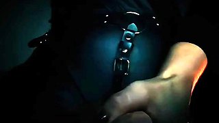 Very hot busty brunette solo masturbation on webcam