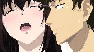 First Time Having Sex Secretly in the Public Woman's Bathroom (Uncensored) Eng Sub