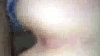 Amateur wife fuck black stud on bed so rough bb