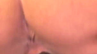Dark haired babe with big ass gets pussy slammed by bbc