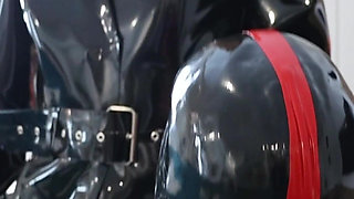 Part 1: I Release My Latex Punching Bag Slave - Electro & Breathplay - Mistress Julia