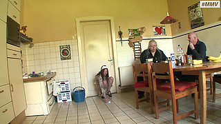 German BDSM slave maid