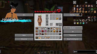 Minecraft Sexcraft The Jenny Mod  - Seeing what Cassie has to offer with her massive tits