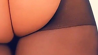 Pantyhose Ripping & Ass Spreading