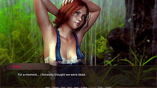 Love Season 8: Alex-nina Cave Rain Boob Reveal & First Fuck