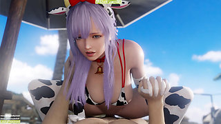 Dead or Alive Girl DOA Riding - Re Mix Normal WM Sound By LazyProcrast Animation 3D Hentai Compilation