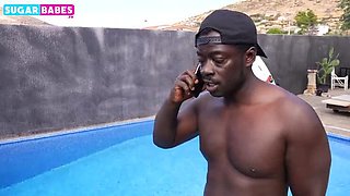 Bulgarian MILF Diana Gabrovska Gets Oiled BBC Massage - Hot Interracial Sex