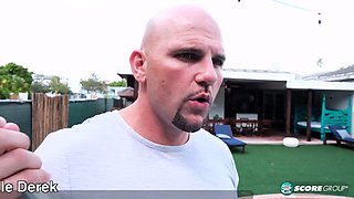 Danielle Derek: Extreme Slingshot Swimsuit Sexxx - Danielle Derek and J Mac - Scoreland