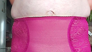 bright underwear on my body.