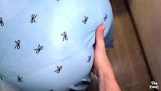 Stepson Catches My Huge Ass While I Make His Bed - Big Booty Milf POV