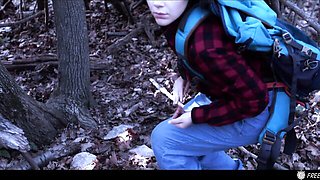 Sneaky Valentina Nappi and Sam Bourne's no reaction video