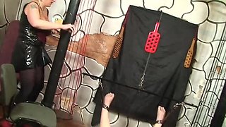BBW Lesbian BDSM Punishment - Chubby Cutie Gets Dominated in HD