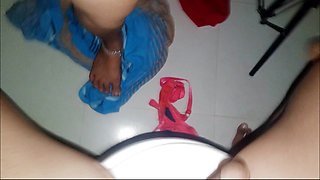 I Fucked My Stepister in the Bathroom Holding Her Hair - Rough Taboo Hair Pulling Doggy Style