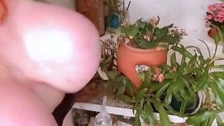 Big boob brunette masturbates on webcam